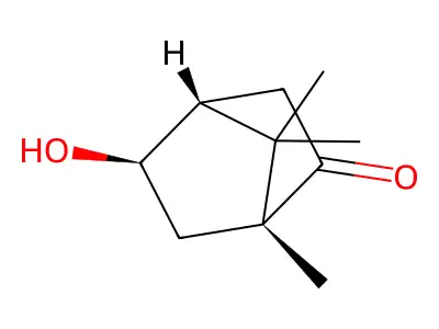 (+)-exo-5-Hydroxycamphor structure