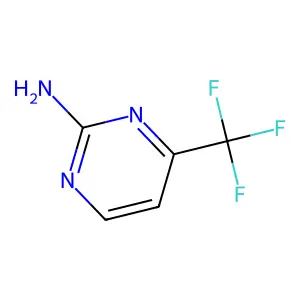 2-Amino-4-(trifluoromethyl)pyrimidine structure