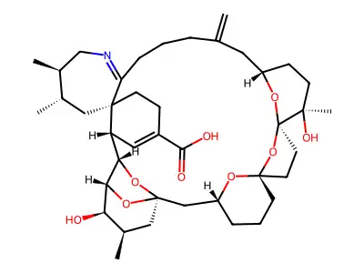 (+)-Pinnatoxin A structure
