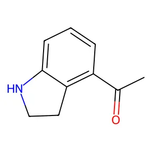 Ethanone, 1-(2,3-dihydro-1H-indol-5-yl)- structure
