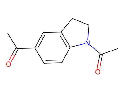1,5-Diacetylindoline structure
