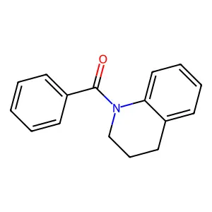 1-Benzoyl-1,2,3,4-tetrahydroquinoline structure