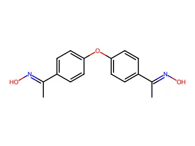 (NE)-N-[1-[4-[4-[(E)-N-hydroxy-C-methylcarbonimidoyl]phenoxy structure