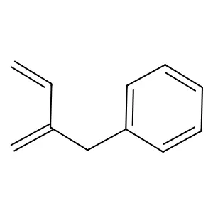 Benzene, (2-methylene-3-butenyl)- structure
