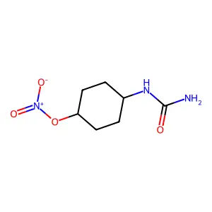 trans-N-(4-Nitroxycyclohexyl)urea structure