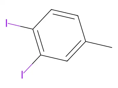 3,4-Diiodotoluene structure