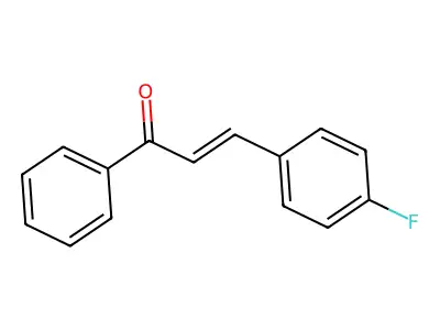 3-(4-Fluorophenyl)-1-phenylprop-2-en-1-one structure