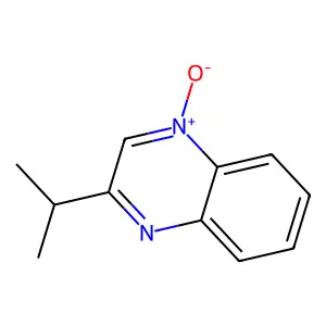 1-Oxido-3-propan-2-ylquinoxalin-1-ium structure