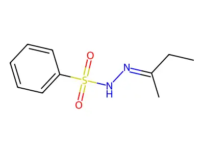 N'-(丁-2-亚基)苯磺酰肼 structure