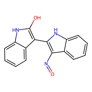 靛玉红-3'-单肟 structure
