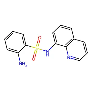2-Amino-N-quinolin-8-yl-benzenesulfonamide structure