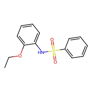 N-(2-乙氧基苯基)苯磺酰胺 structure