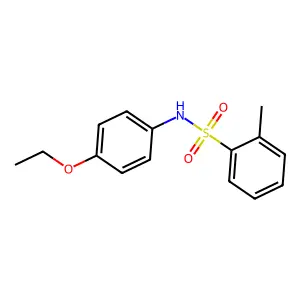 N-(4-乙氧基苯基)-2-甲基苯磺酰胺 structure
