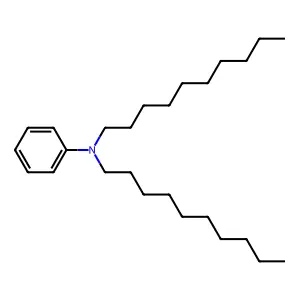 N,N-Didecylaniline structure