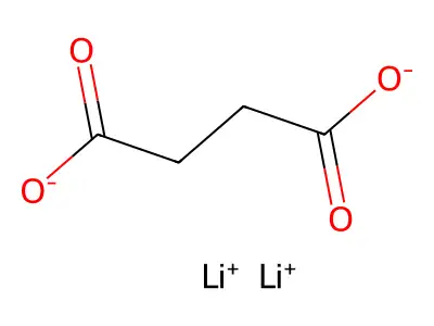 锂;丁二酸 structure