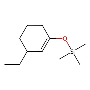(3-Ethylcyclohexen-1-yl)oxy-trimethylsilane structure