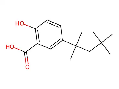 5-tert-Octylsalicylic Acid structure