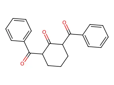 2,6-Dibenzoylcyclohexan-1-one structure