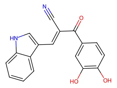 Tyrphostin AG 808 structure