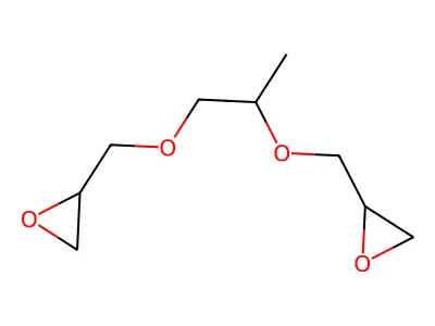 丙二醇二缩水甘油醚均聚物 structure