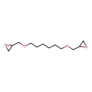 1,6-己二醇二缩水甘油醚 structure