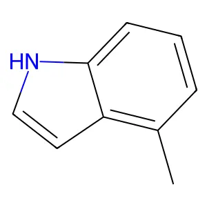 4-甲基吲哚 structure