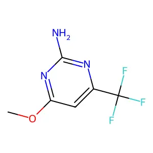 4-Methoxy-6-(trifluoromethyl)pyrimidin-2-amine structure