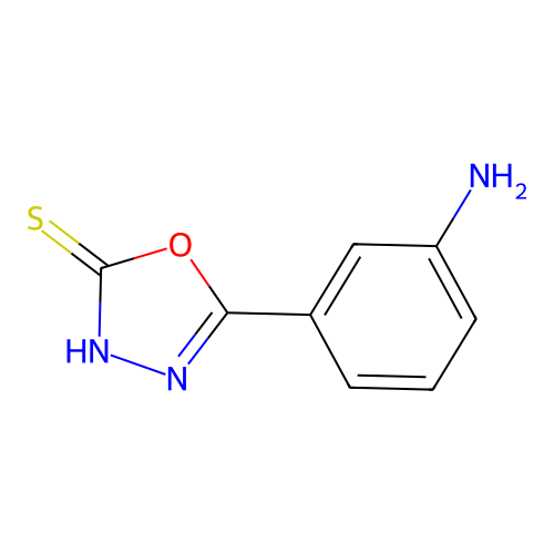 5-(3-Aminophenyl)-1,3,4-oxadiazole-2-thiol structure