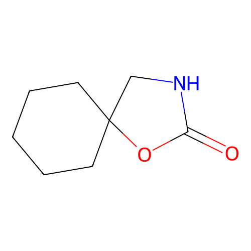 1-Oxa-3-azaspiro(4.5)decan-2-one structure