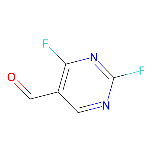 2,4-Difluoropyrimidine-5-carbaldehyde structure