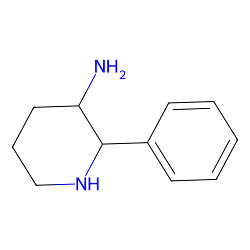 2-Phenylpiperidin-3-amine structure