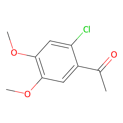 1-(2-Chloro-4,5-dimethoxyphenyl)ethan-1-one structure