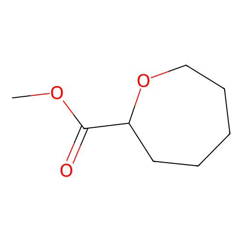 Methyl Oxepane-2-carboxylate structure