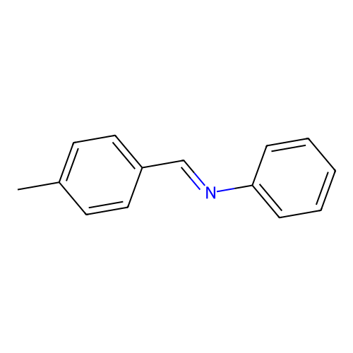 N-(4-Methylbenzylidene)aniline structure