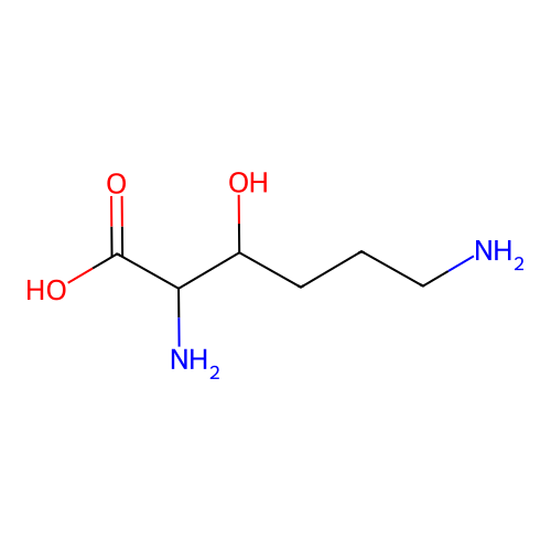 3-Hydroxylysine structure