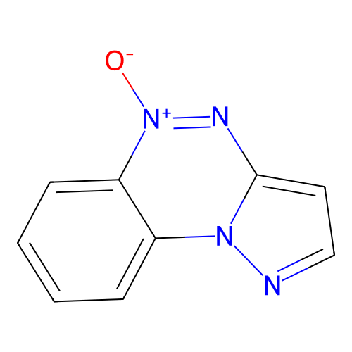 吡唑并[5,1-c][1,2,4]苯并三嗪5-氧化物 structure