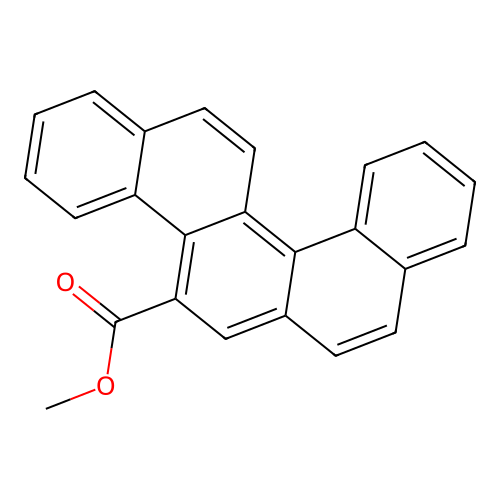 Methyl benzo[c]chrysene-13-carboxylate structure