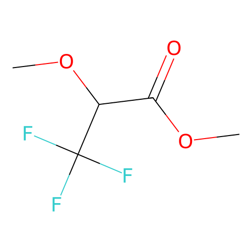 Methyl 3,3,3-trifluoro-2-methoxypropanoate structure