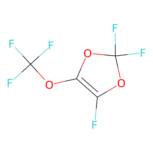 1,3-Dioxole, 2,2,4-trifluoro-5-(trifluoromethoxy)- structure
