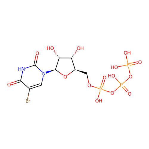 5-Bromo-utp structure