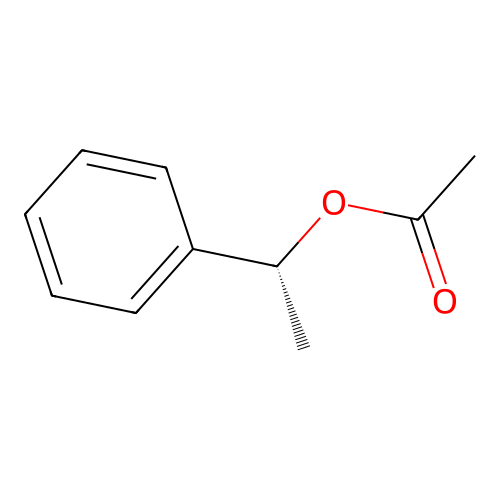 (+)-Styrallyl acetate structure