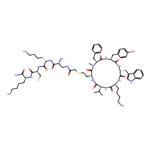 Depreotide structure