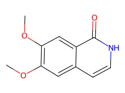 6,7-Dimethoxy-1,2-dihydroisoquinolin-1-one structure
