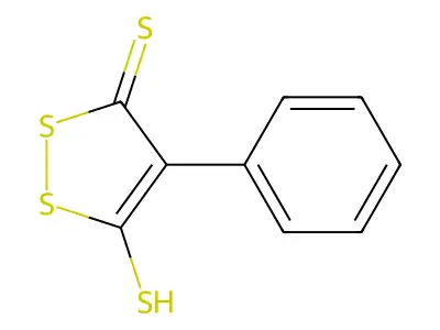 5-Mercapto-4-phenyl-3H-1,2-dithiole-3-thione structure