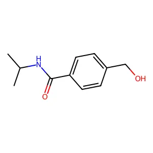 N-异丙基-4-羟甲基苯甲酰胺 structure