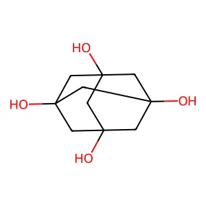 1,3,5,7-Tetrahydroxyadamantane structure