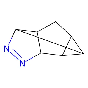 3,5,6-Methenocyclopentapyrazole, 3,3a,4,5,6,6a-hexahydro- structure