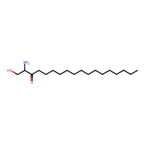2-氨基-1-羟基-3-十八烷酮 structure