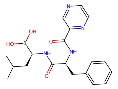 硼替佐米 structure