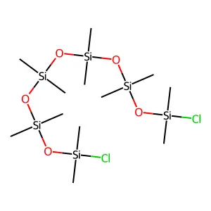 1,11-Dichloro-1,1,3,3,5,5,7,7,9,9,11,11-dodecamethylhexasiloxane structure